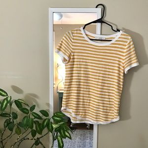 LOFT Striped knit tee